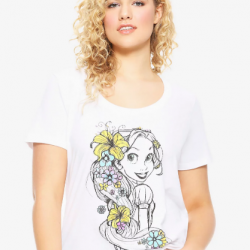 rapunzel flowers in hair